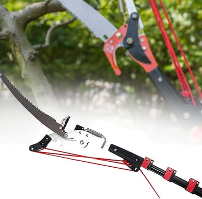Telescopische stok - Snoeischaar boom - Takken snoeien - Verstelbare lengte - 7.2 meter - Metaal