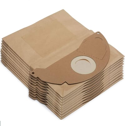 10x Stofzuiger zakken geschikt voor Kärcher WD2250 A2004 A2054 MV2 WD2 6.904-322.0 Stofzakken Stofzuigerzak WD 2.200 - 2.210 - 2.240 - 2.250