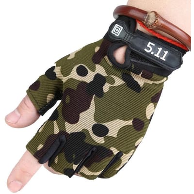 Lente Zomer Herfst Fitness Mannen Actieve Halfvinger Handschoenen Dames Kinderen 511 Buiten Gebruik Handschoenen Apparatuur Handschoenen Mannen en Dames XL