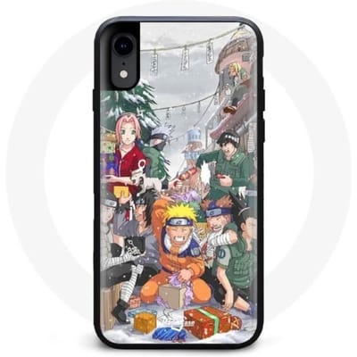 Coque pour Iphone XR Naruto Christmas Day Anime Manga