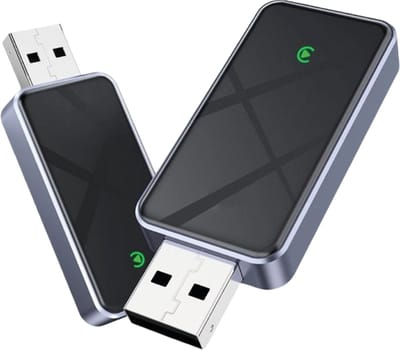 CarPlay Dongle - Draadloos - Geschikt voor Car Play Android Auto en Apple Carplay - Incl. USB C naar USB C Kabel - Plug en Play - Wireless - Bluetooth 5.2 - Wifi Ontvanger