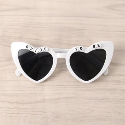 Lunettes 'Just Married' Décoration de Mariage Douche Nuptiale Équipe Marié Mariée Lunettes de Mariée Cadeau Demoiselle d'Honneur Décoration de Fête de Célibataire black