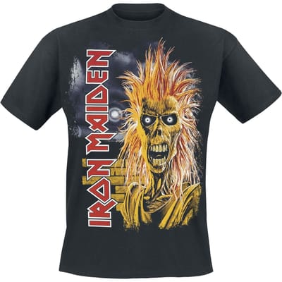 Iron Maiden T-shirt - 1st Album Tracklist - S tot 5XL - voor Mannen - zwart