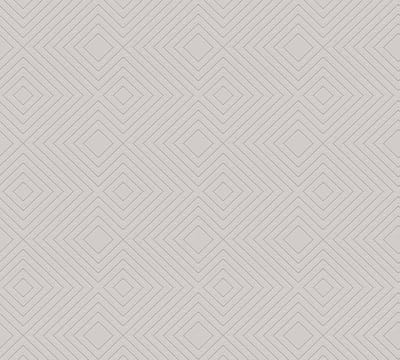 GEOMETRISCH BEHANG | Grafisch - licht taupe zilver glitter - A.S. Création Attractive