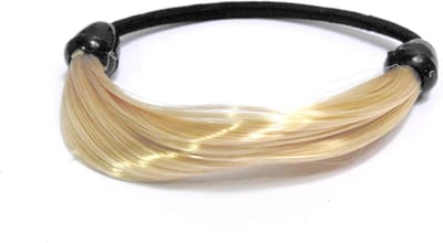 Elastiek van kunsthaar blond