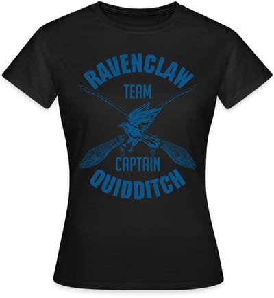 Harry Potter Ravenclaw Quidditch T-Shirt Dames
