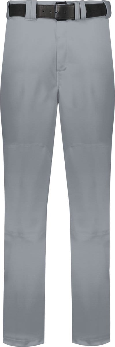 Russell Athletic - Honkbal Broek - Solid Change Up - Honkbal - Heren - Polyester - Boot Cut - Open Pijp - Verstelbare Pijpen - Grijs - X-Large