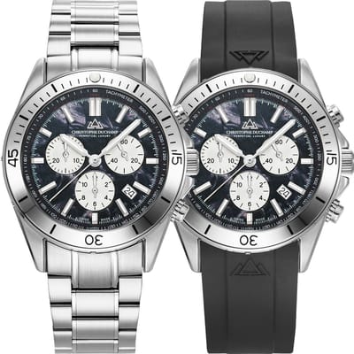 Christophe Duchamp Stratos Herenhorloge - Luxe Chronograaf - Modern Design