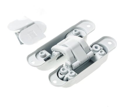 Atomika Slim K8060 verborgen scharnier, kleur wit, 30 minuten brandwerend, 60kg draagvermogen