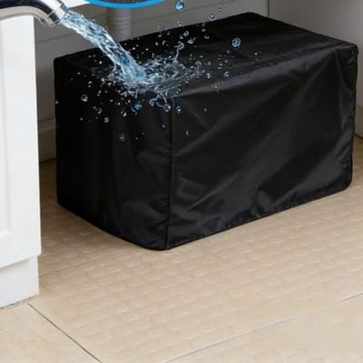 Crosstrainer Hoes - Fitnessapparaat Cover - Apparaat Beschermen - Waterdicht Oxford Materiaal - 48x40.5x28cm - Zwart