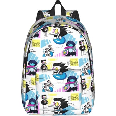 Spamton Deltarunes Rugzak voor Mannen Vrouwen Cool Student Wandelen Reizen Dagrugzak Videogames College Schoudertas Cadeau S