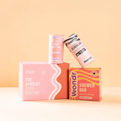 The Apricot Body Routine - Wondr Giftbox - Sensitive Body essentials