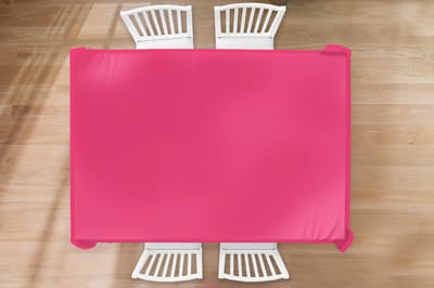 Tafelkleed - Tafellaken - 220x150 cm - Karmijn - Kleuren - Palet - Roze - Binnen en Buiten