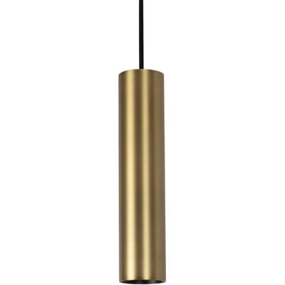 KS Verlichting - hanglamp - Cylin - messing - GU10 - plafondlamp - dimbaar - hanglampen eetkamer - aluminium