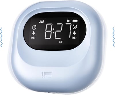Digitale Wekker Met Type C Oplaadpoort - Geluidse Alarm Klok Voor Slaapkamer, Bureau, Reis