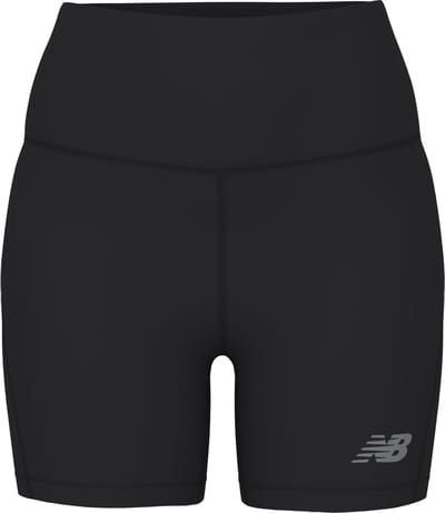 New Balance Sport Fitted Short 5" Dames Sportbroek - BLACK