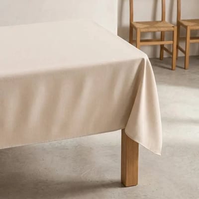 GAMUSI Tafelkleed FONS – Vlekbestendig Tafelkleed – Getextureerd Effen Design – OEKO-TEX® – 140x100 cm – Olie