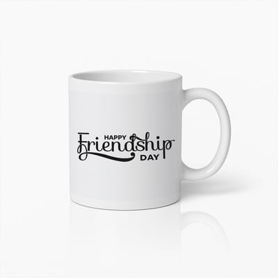 Vriendschapsdag Mok 330ml – Koffiebeker Cadeau voor Beste Vrienden – Speciaal Vriendschapsgeschenk