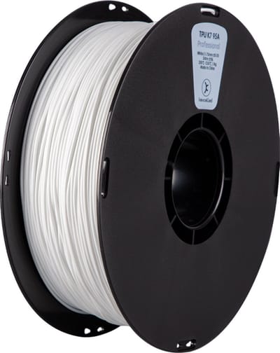 Kexcelled TPU 95A Wit/White 1.75mm 1 kg - 3D Printer filament