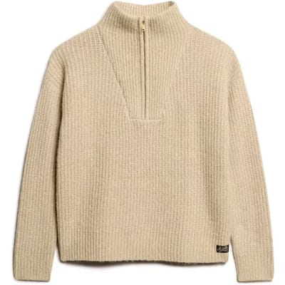 Superdry - Essential trui met halve rits - Dames - Sweaters