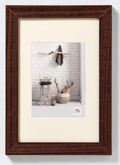 Houten Fotolijst 15x20 cm met Passe-partout voor Tafel en Muur