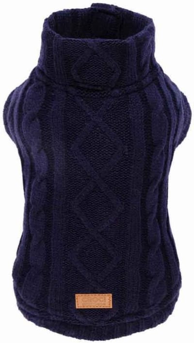Croci - Hondentrui - WINTER TRAIL - Kleur: Blauw - Ruglengte: 25 cm