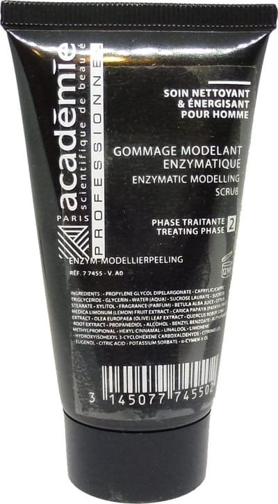 Academie Paris Men Enzymatic Modelling Scrub Gezichtsverzorging reiniging 50ml