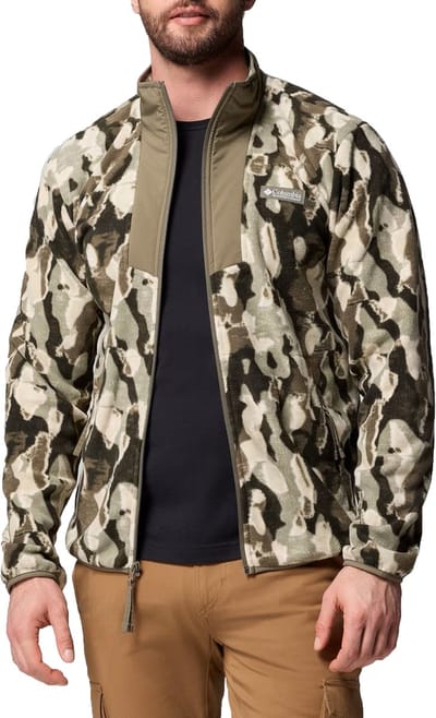 Columbia Sequoia Grove Printed Full Zip fleecejas voor heren 2135511 kleurrijk