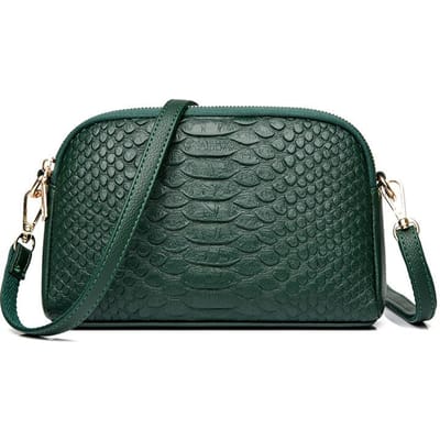 Damestas voor vrouwen van middelbare leeftijd Zomer Nieuwe Moedertas Koreaanse Stijl Schoudertas Crossbodytas Sfeervol Krokodillenpatroon Kleine Vierkante Tas gray