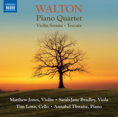 Matthew Jones, Sarah-Jane Bradley, Tim Lowe, Annabel Thwaite - Walton: Piano Quartet | Violin Sonata | Toccata (CD)