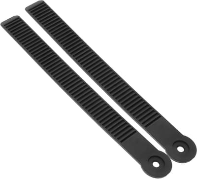 Vervangbare Skates Riemen - Gespbanden Rolschaatsen - Sportuitrusting Bevestigen - Snel te Vervangen - 20.5 cm - Zwart