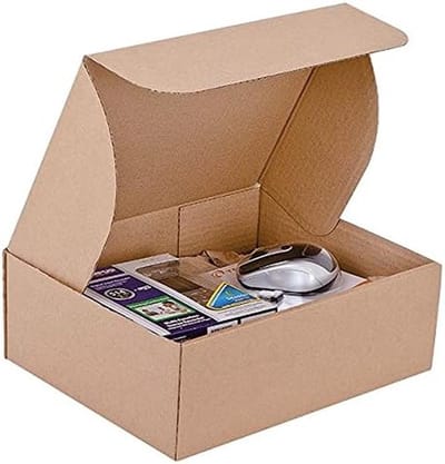 Verhuisdozen - Verzenddozen - Veilig Verpakken - Extra Stevig - 25 x 20 x 10 cm - Havana