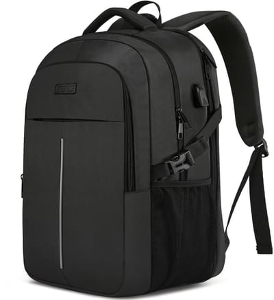 Dailygoods - Laptoprugzak 17 Inch met USB-aansluiting - Ideaal voor School en Werk