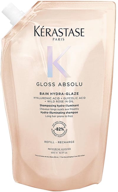 Kérastase Anti Frizz Shampoo Voor Lang Pluizig Haar Kérastase - Gloss Absolu Bain Hydra-glaze Navulling Anti-frizz Shampoo Voor Lang, Pluizig Haar