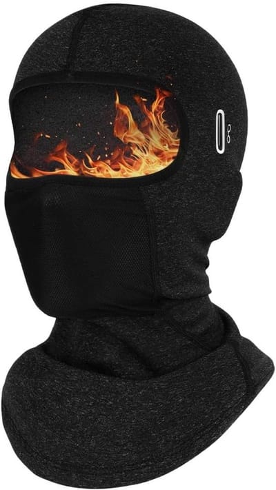 Winddicht Thermisch Balaclava Ski Masker voor Mannen en Vrouwen, Multifunctionele Nekwarmer en Gezichtsbedekking voor Skiën, Motor en Outdoor Activiteiten