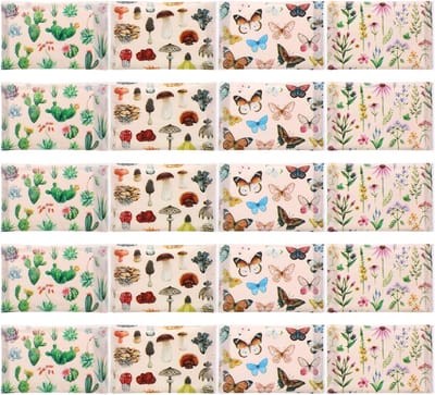 100 Stuks Reisformaat Zakdoekjes – Mini Zakdoekjes Pockets – Slim & Compact – 3-laags – Ideaal voor Onderweg en Feestjes