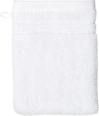 Washandje, Set van 3 Stuks, 15 x 21 cm, Sneeuw Wit, Katoen - Kela | Leonora