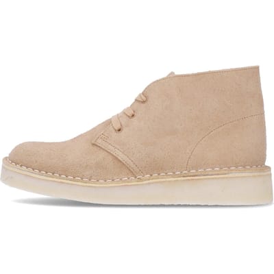 Desert Coal lichtbruine suede lifestyle-schoen voor heren