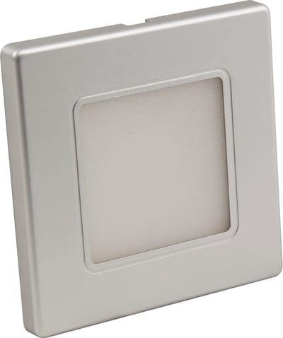 Trapverlichting ''LWE-86S'' 2W - Wandlamp 180lm - Verlichting trap Led warm wit - zilver frame