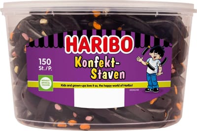 Haribo Konfektstaven - snoep - 1230 gram