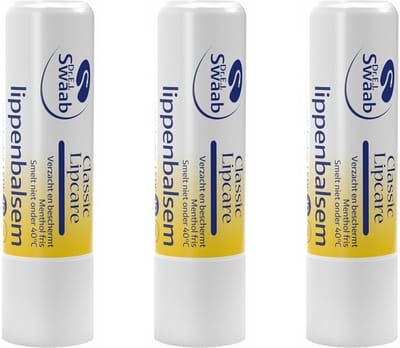 Dr. Swaab Lippenbalsem Classic Stick - 3 x 5 Gram