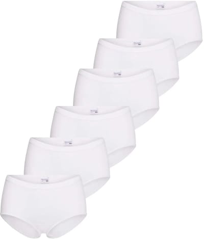 Beeren 6-pak dames heupslips comfort - Voordeelverpakking - Aanbieding - Multipack - Wit / L