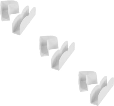 Hek Clip Box - Box Stabilisator - Speelpen Beveiligen - U-vormig Versterkingsontwerp - 18 x 6.3 x 12.6 cm - Wit