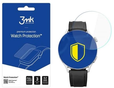 3MK Garett - Smartwatch Beschermfolie - Perfecte Pasvorm - Transparant