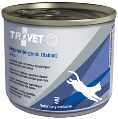 Trovet - RRD Hypoallergenic Kattenvoer Nat Konijn - 6 x 200 gr