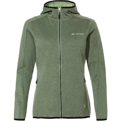VAUDE Women's Valsorda Fleece Hoody, Jas, outdoorjas, met kap, fleece, Dames, Outdoorjas