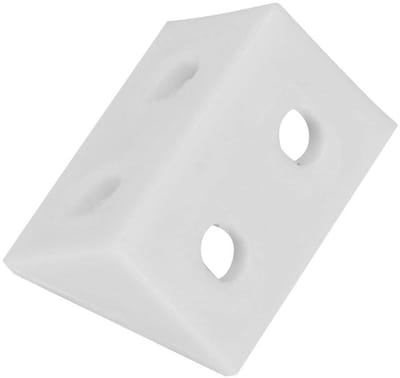 Dailygoods- Hoekklemmen 50 Stuks - Kunststof - L-vorm - Hoekbevestiging - Meubel - Duurzaam en Schokbestendig - Hoekbeugels