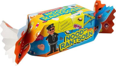 Toffee ''Nood-rantsoen'' 20 cm Karton
