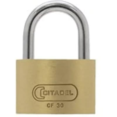Abus Hangslot Messing Cf30 30mm