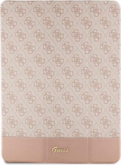 Guess 4G Stripe Allover - Apple iPad Air 5 10.9" (2022) - Roze